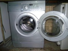 [8成新] LG(DD變頻.滾筒式)洗脫烘洗衣機有輕微破損