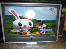 [8成新] 東元37吋液晶色彩鮮艷畫質佳電視有輕微破損