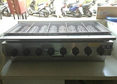 二手爐具出售 下火式八管烤爐九成新 591居家 家具