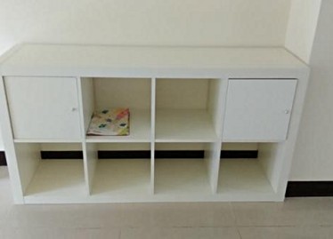 二手收納櫃出售 Ikea買的二手八格櫃 591居家 家具