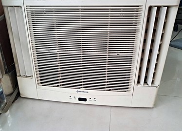 二手窗型冷氣出售 自售3噸半日立雙吹窗型冷氣 可談 591居家 家具