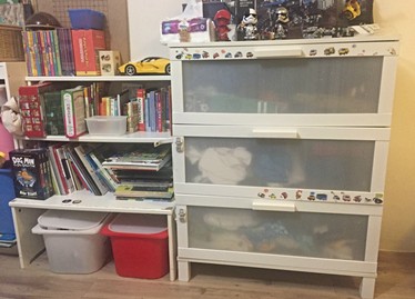 二手收納櫃出售 Ikea兒童書櫃 玩具櫃 三層櫃 591居家 家具