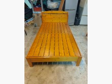 [9成新] 松木色3.5呎實木床架單人床架無破損有使用痕跡
