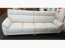 [全新] 藍寶堅尼白橡木貓抓皮四人座沙發椅多件沙發組全新