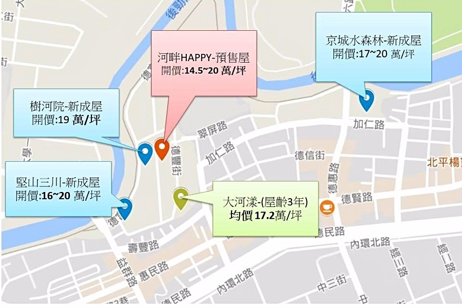 區域行情圖