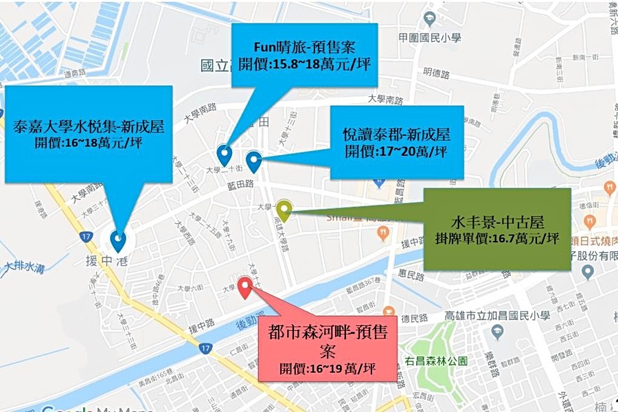 區域行情圖