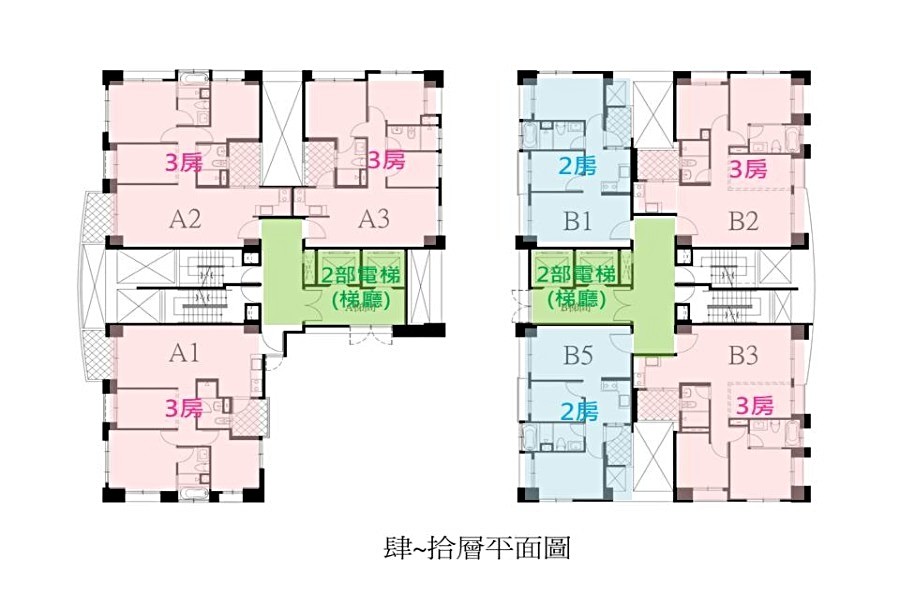 標準層平面圖